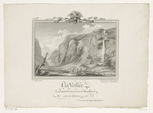 De vallei van Lauterbrunnen