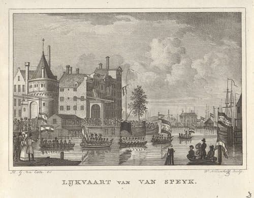 Lijkvaart van Jan Carel Josephus van Speijk