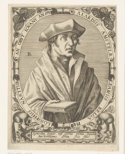 Alardus Amstelredamus Belga philosophus nascitur an obit Lovany an 1541