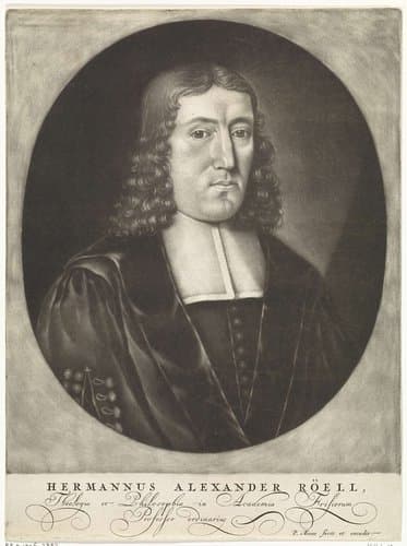 Portret van Herman Alexander Röell