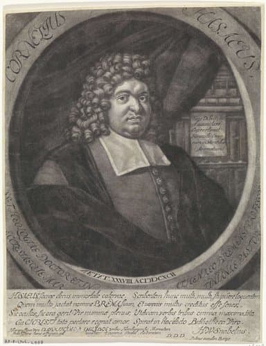 Portret van Cornelius Hasaeus