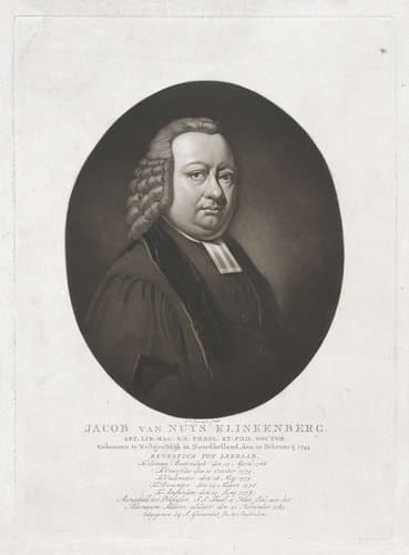 Portret van Jacob van Nuys Klinkenberg