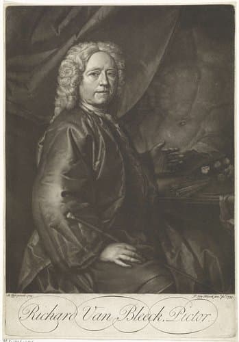 Portret van Richard van Bleeck