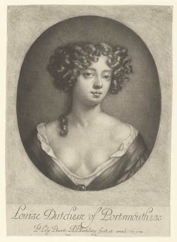 Portret van Louise, hertogin van Portsmouth