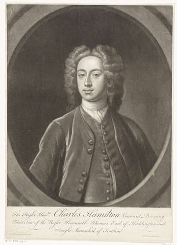 Portret van Charles Hamilton Binning