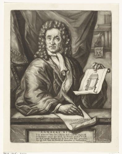 Portret van Lambert Bidloo