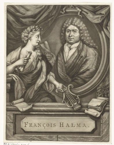 Portret van François Halma