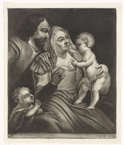 Heilige Familie met Johannes de Doper