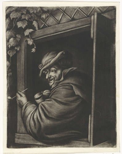 Roker voor een open venster