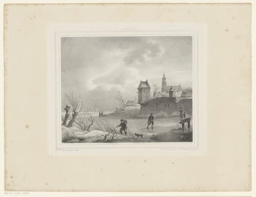 Portrait of Waanders, Franciscus Bernardus