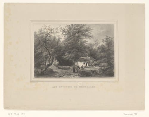 Gezichten op de omgeving van Brussel