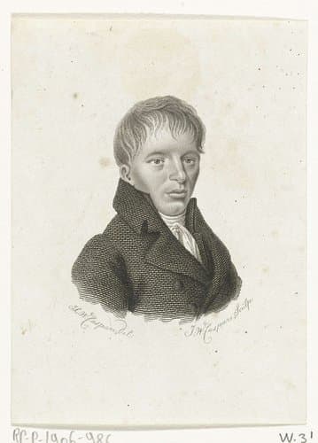 Portret van Elias Annes Borger