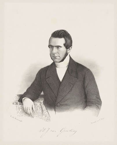 Portret van H.J. van Gruting