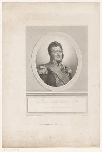 Portret van koning Lodewijk Filips I