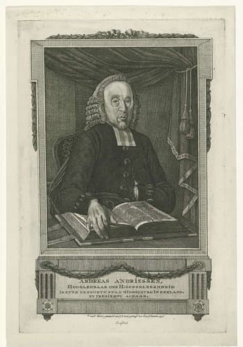 Portret van Andreas Andriessen