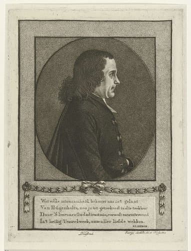 Portret van Frederik Willem Hugenholtz