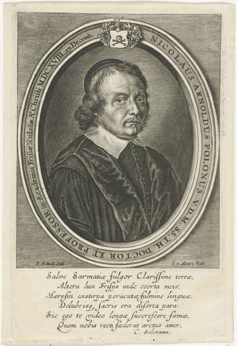 Portret van Nicolaus Arnoldus