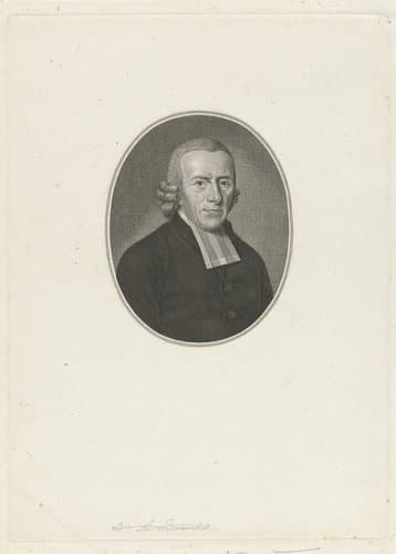 Portret van Johannes Henricus Nieuwold
