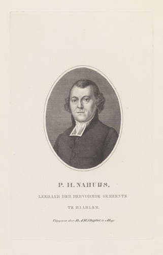 Portret van Pieter Huibert Nahuys