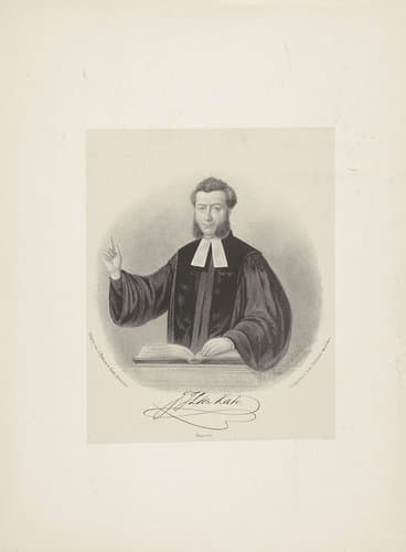 Portret van Jan Jakob Lodewijk ten Kate