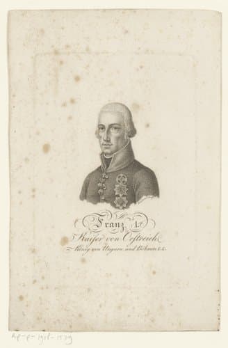 Portret van Frans II Josef Karel