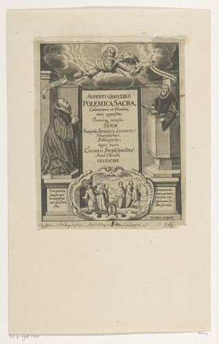 Allegorie op het goede geloof en tegen de aflatenhandel