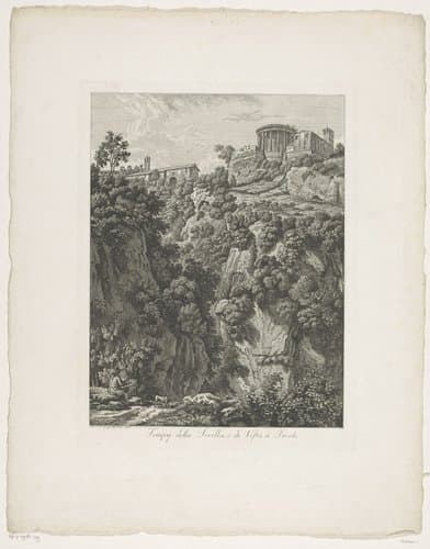 Malerisch radirte Prospekte aus Italien