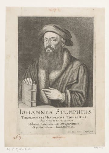 Portret van Johannes Stumpf