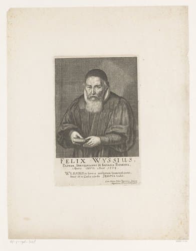 Portret van Felix Wyss