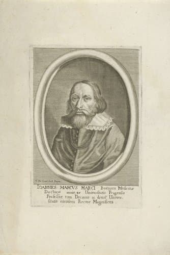 Portret van Johannus Marcus Marci