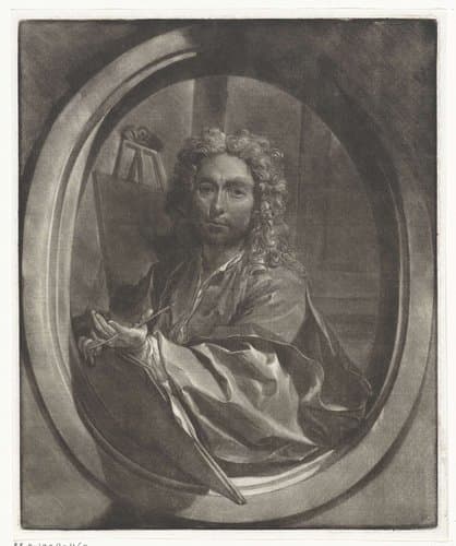 Portret van Nicolaas Verkolje