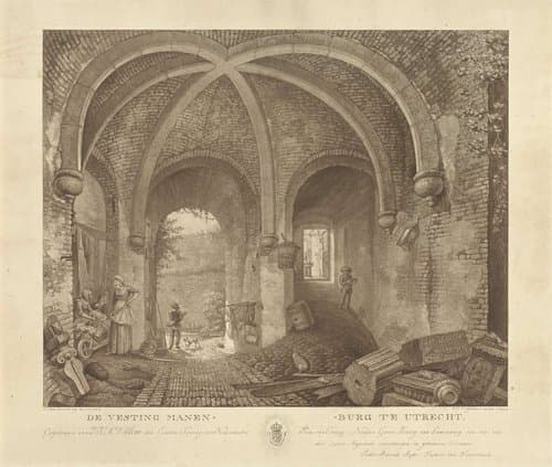 De vesting Manenburg te Utrecht