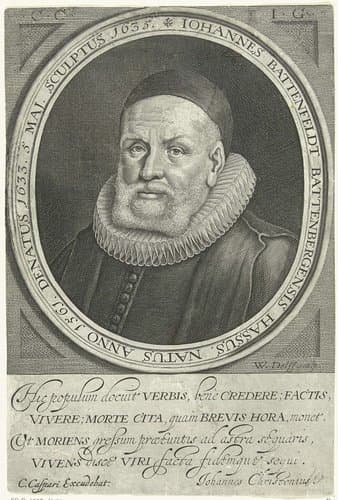 Iohannes Battenfeldt Battenbergensis Hassus