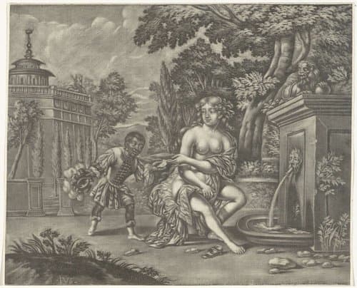 Batseba ontvangt de boodschap van David