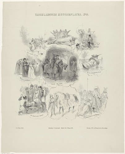 Vaderlandse historieplaten uit de Kinder-Courant