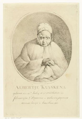 Portret van Albertje Kuyskens