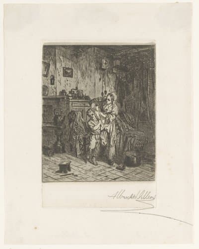 Portrait of Dillens, Albert