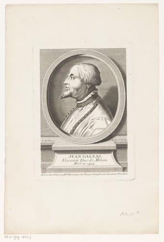 Portret van Gian Galeazzo Visconti