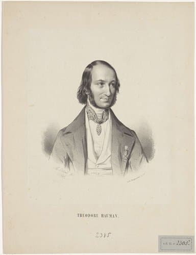 Portret van Theodore Hauman