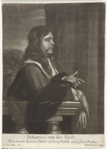 Portret van Johannes van der Spelt