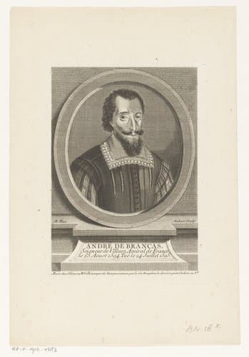 Portret van admiraal André de Brancas