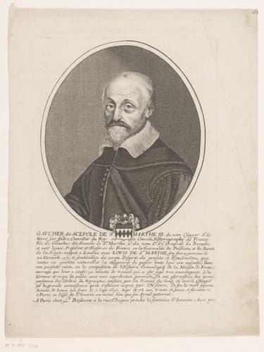 Portret van Scévole de Sainte-Marthe