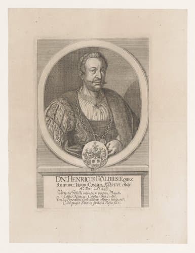 Portret van Heinrich Göldlin