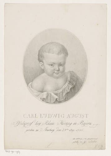 Portret van Ludwig I