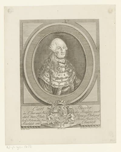 Portret van Karel Theodoor van Beieren