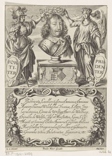 Portret van Maximilian Wilibald von Waldburg-Wolfegg