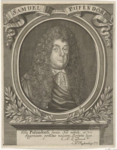 Portret van Samuel von Pufendorf