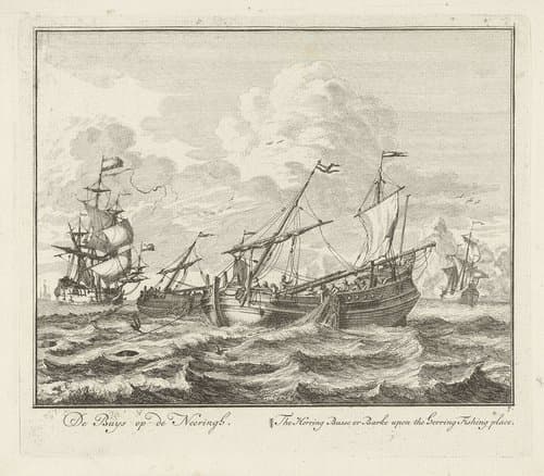 Haringbuis op de nering