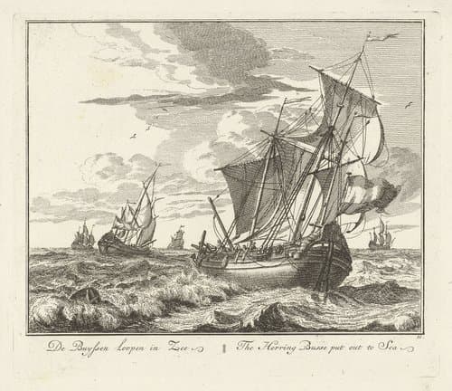 Haringbuis vaart uit