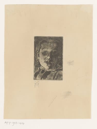 Hoofd van een meisje